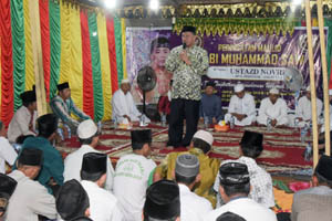 Wabup Inhil Hadiri Peringatan Maulid Nabi Muhammad SAW di Concong